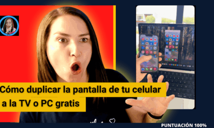 Cómo duplicar la pantalla de tu celular a la TV o PC gratis