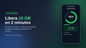 Truco para liberar espacio en Android: libera 10 GB en 2 minutos